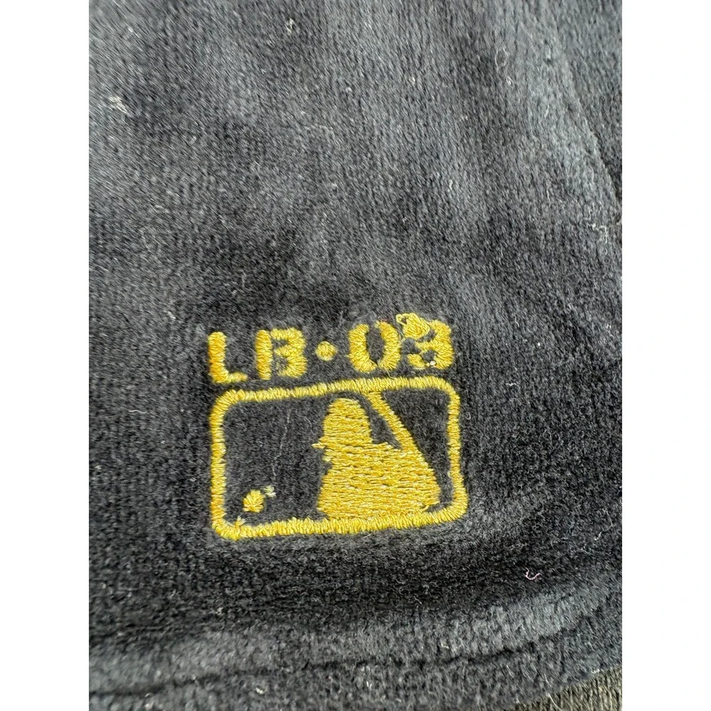 LB-03 MLB New York Yankees Tracksuit Set Velour Black Gold Y2K Streetwear